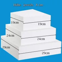 Styropor Kuchendummie  3- teilig 29 / 24 / 19cm